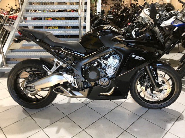 Black 2016 Honda CBR650FA